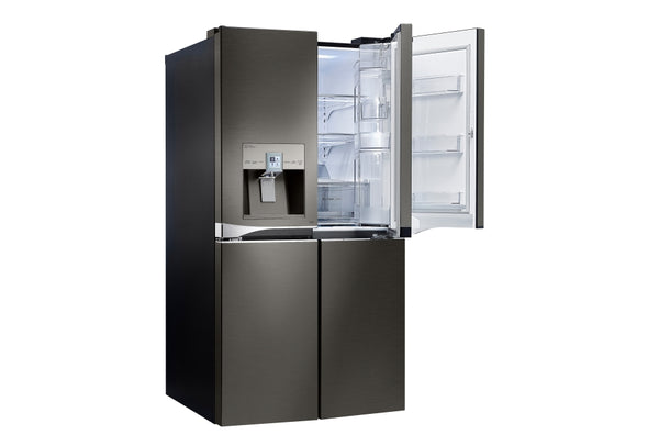 LG Black Stainless Steel 30 cu.ft. 4-Door French Door Refrigerator w/ 3-Tier Filtration® System + Shipping (To be added shipping separately)